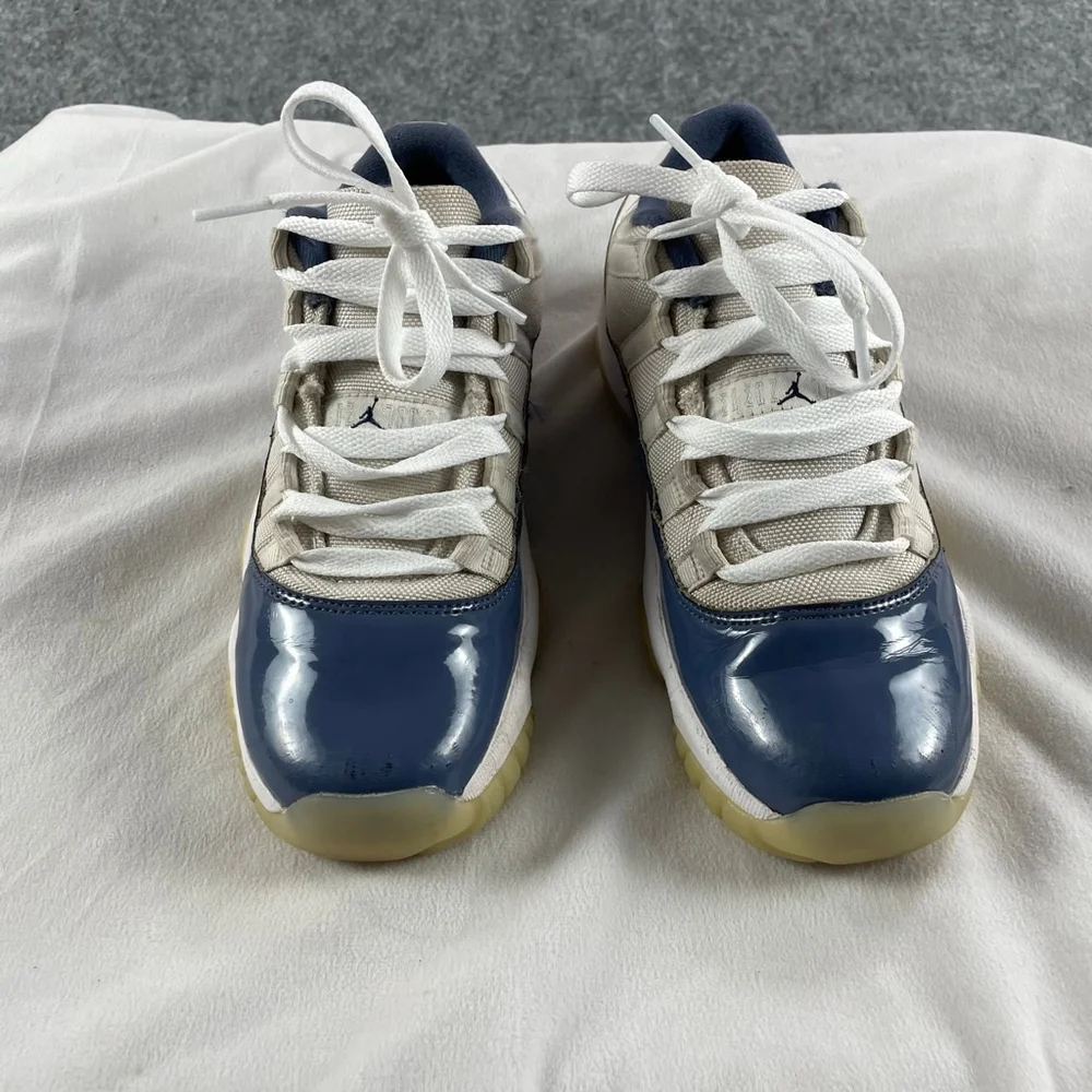 Jordan 11 Retro Low Diffused Blue GS 6Y Women 7.5 White Midnight Navy FV5121-104